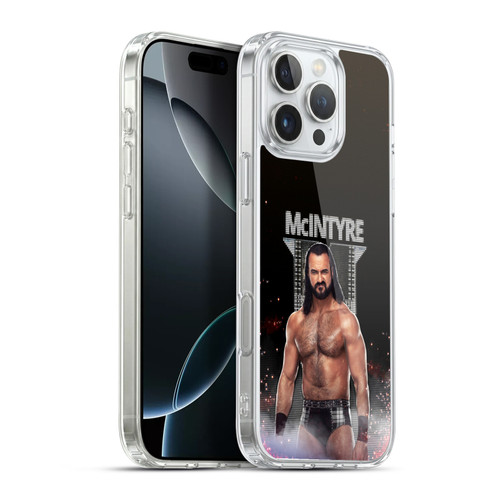 WWE Drew McIntyre LED Image Soft Gel Case for Apple iPhone 16 Pro Max & MagSafe