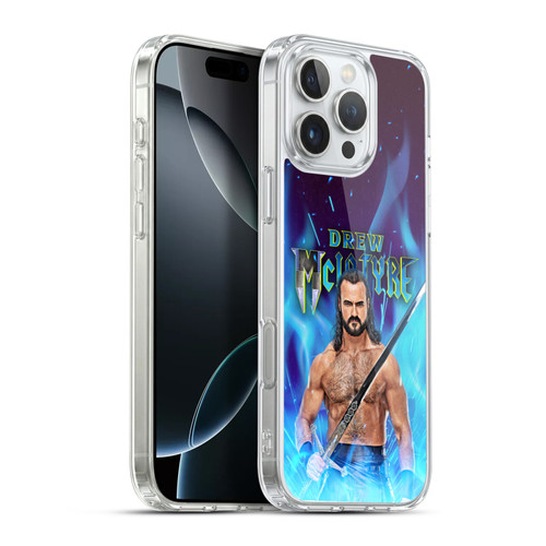 WWE Drew McIntyre Scottish Warrior Soft Gel Case for Apple iPhone 16 Pro Max & MagSafe