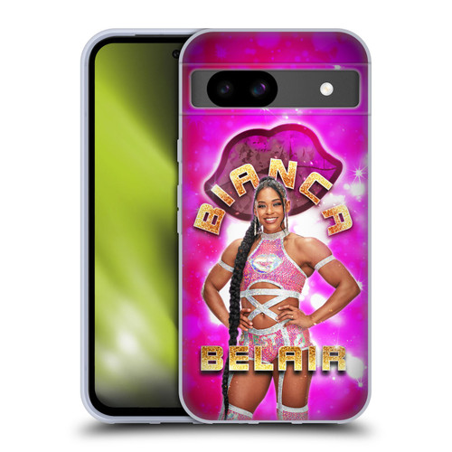 WWE Bianca Belair Portrait Soft Gel Case for Google Pixel 8a