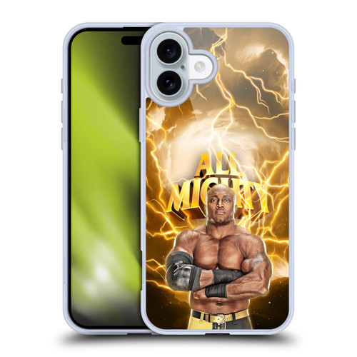 WWE Bobby Lashley Portrait Soft Gel Case for Apple iPhone 16 Plus