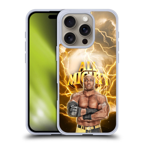 WWE Bobby Lashley Portrait Soft Gel Case for Apple iPhone 16 Pro