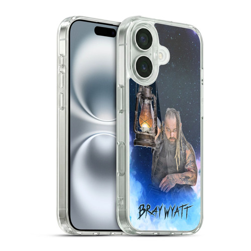 WWE Bray Wyatt Portrait Soft Gel Case for Apple iPhone 16 & MagSafe