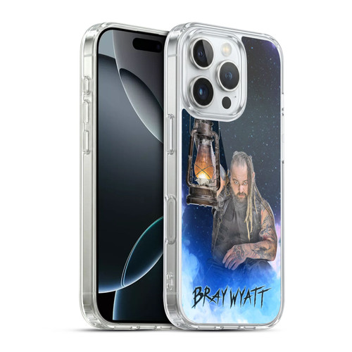 WWE Bray Wyatt Portrait Soft Gel Case for Apple iPhone 16 Pro & MagSafe