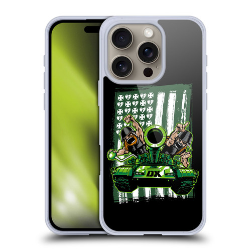 WWE D-Generation X Flag Soft Gel Case for Apple iPhone 16 Pro