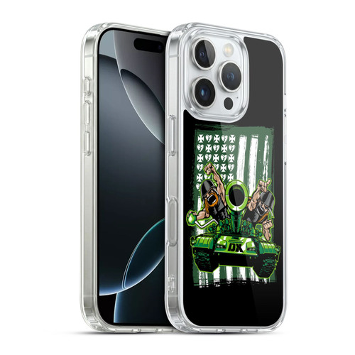 WWE D-Generation X Flag Soft Gel Case for Apple iPhone 16 Pro