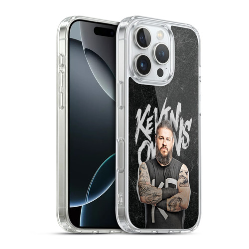 WWE Kevin Owens Portrait Soft Gel Case for Apple iPhone 16 Pro & MagSafe