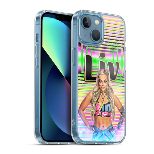 WWE Liv Morgan Portrait Soft Gel Case for Apple iPhone 13 Mini & MagSafe