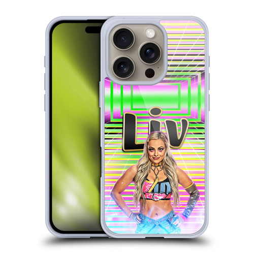 WWE Liv Morgan Portrait Soft Gel Case for Apple iPhone 16 Pro