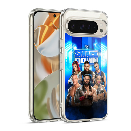 WWE Pay-Per-View Superstars 2024 Smackdown! Soft Gel Case for Google Pixel 9 / Pixel 9 Pro