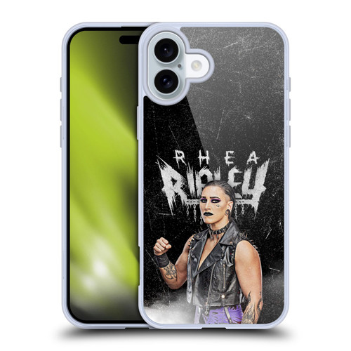WWE Rhea Ripley Portrait Soft Gel Case for Apple iPhone 16 Plus & MagSafe