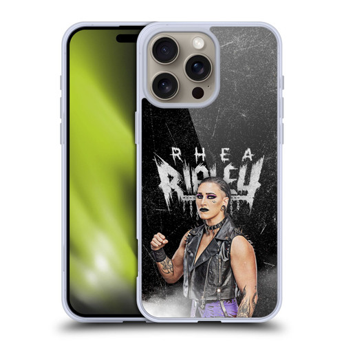 WWE Rhea Ripley Portrait Soft Gel Case for Apple iPhone 16 Pro Max WWE Rhea Ripley Portrait Soft Gel Case for Apple iPhone 16 Pro Max