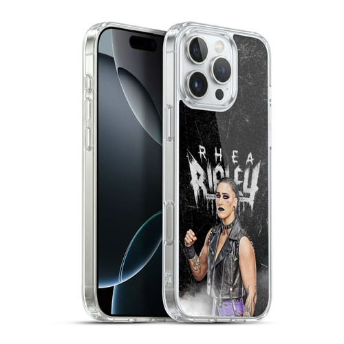 WWE Rhea Ripley Portrait Soft Gel Case for Apple iPhone 16 Pro Max & MagSafe