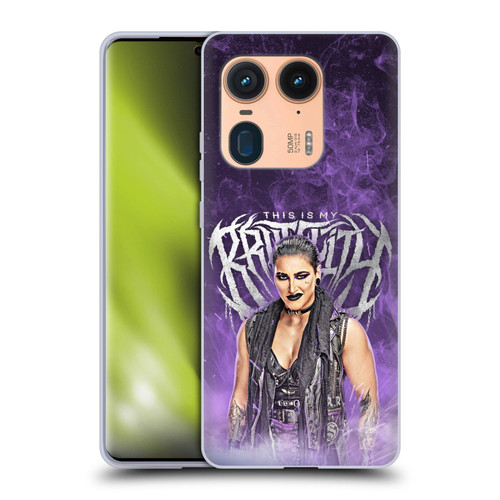 WWE Rhea Ripley This Is My Brutality Soft Gel Case for Motorola Edge 50 Ultra/X50 Ultra