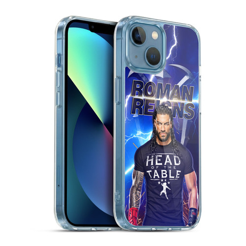WWE Roman Reigns Lightning Soft Gel Case for Apple iPhone 13 Mini & MagSafe