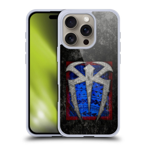 WWE Roman Reigns Distressed Logo Soft Gel Case for Apple iPhone 16 Pro & MagSafe