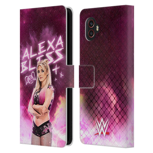 WWE Alexa Bliss Portrait Leather Book Wallet Case Cover For Samsung Galaxy Xcover6 Pro/Pro2