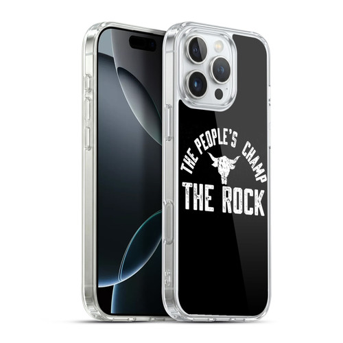 WWE The Rock The People's Champ Soft Gel Case for Apple iPhone 16 Pro Max & MagSafe