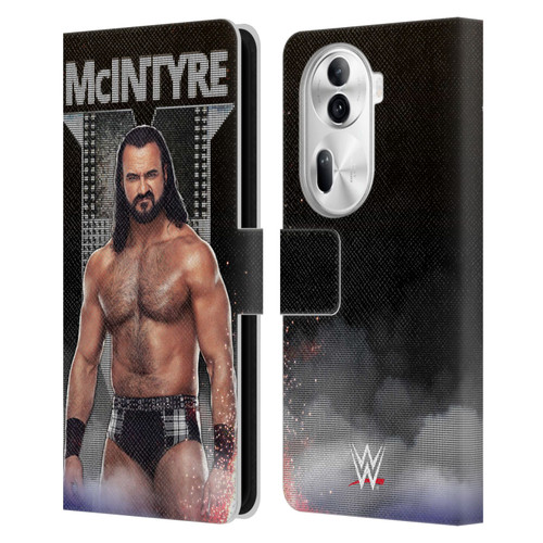 WWE Drew McIntyre LED Image Leather Book Wallet Case Cover For OPPO Reno11