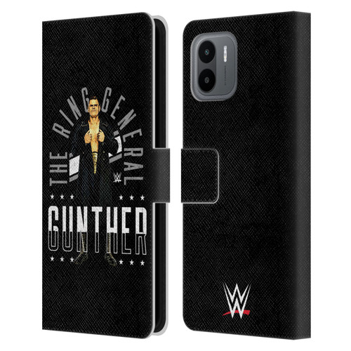 WWE Gunther Ring General Leather Book Wallet Case Cover For Xiaomi Redmi A2