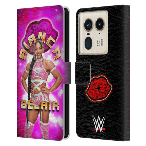 WWE Bianca Belair Portrait Leather Book Wallet Case Cover For Motorola Edge 50 Ultra/X50 Ultra