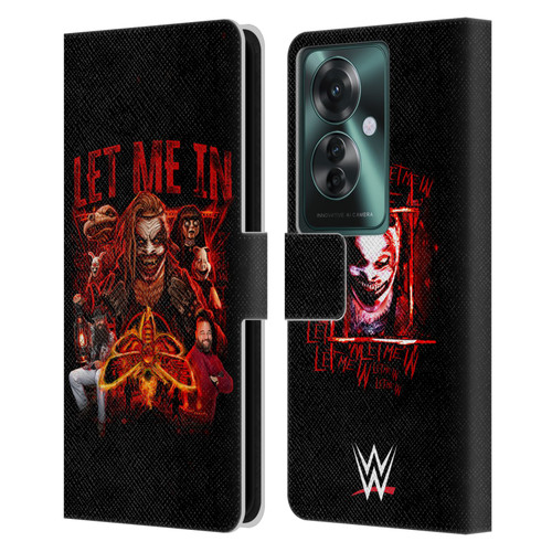 WWE Bray Wyatt Let Me In Leather Book Wallet Case Cover For OPPO Reno11 F 5G / F25 Pro 5G