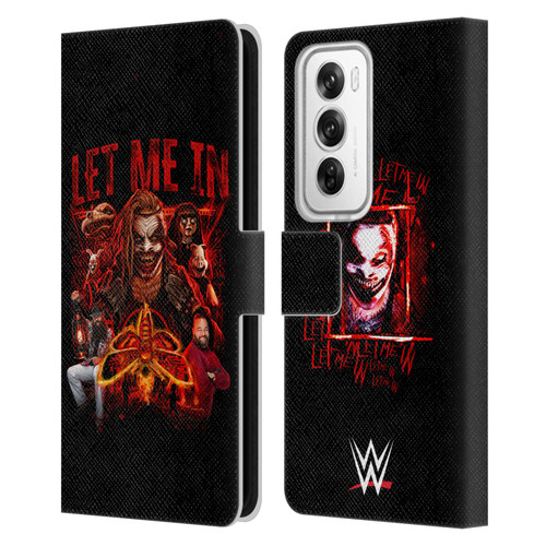 WWE Bray Wyatt Let Me In Leather Book Wallet Case Cover For OPPO Reno12 Pro 5G
