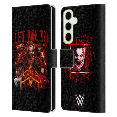 WWE Bray Wyatt Let Me In Leather Book Wallet Case Cover For Samsung Galaxy S25+