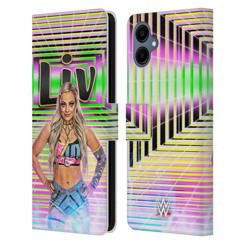 WWE Liv Morgan Portrait Leather Book Wallet Case Cover For Samsung Galaxy A06 4G