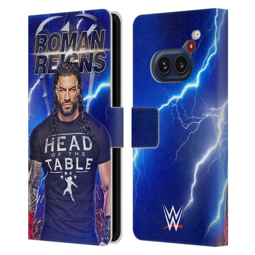 WWE Roman Reigns Lightning Leather Book Wallet Case Cover For Nothing Phone (2a)