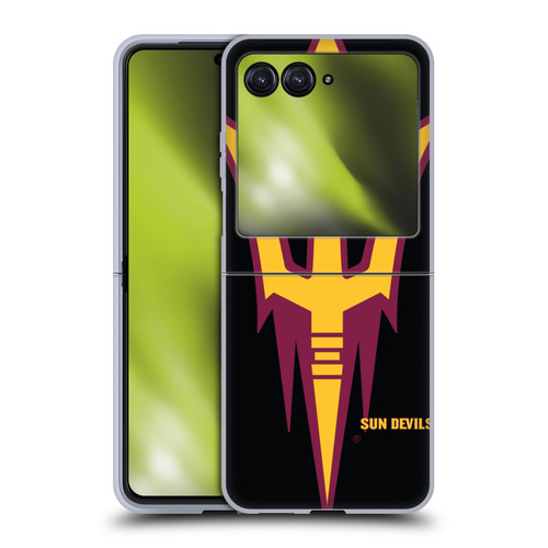 Arizona State University ASU Arizona State University Oversized Icon Soft Gel Case for Motorola Razr 40 Ultra / Razr+ 2023
