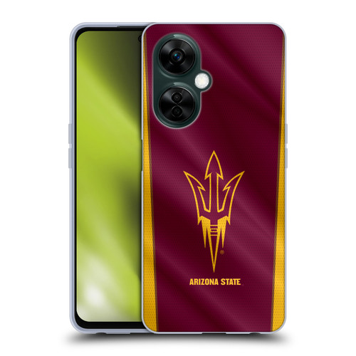 Arizona State University ASU Arizona State University Banner Soft Gel Case for OnePlus Nord N30