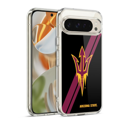 Arizona State University ASU Arizona State University Stripes Soft Gel Case for Google Pixel 9 / Pixel 9 Pro