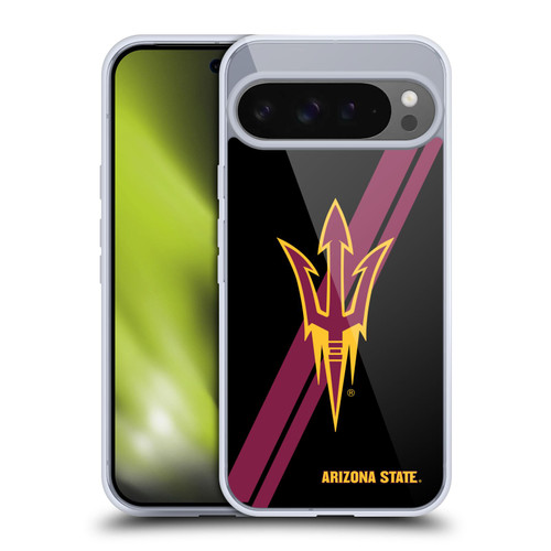 Arizona State University ASU Arizona State University Stripes Soft Gel Case for Google Pixel 9 Pro XL