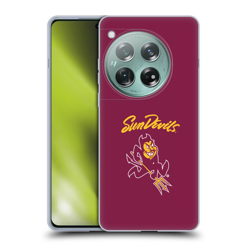 Arizona State University ASU Arizona State Art Sun Devils Soft Gel Case for OnePlus 12