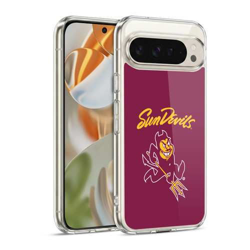 Arizona State University ASU Arizona State Art Sun Devils Soft Gel Case for Google Pixel 9 / Pixel 9 Pro