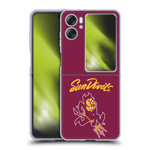 Arizona State University ASU Arizona State Art Sun Devils Soft Gel Case for OPPO Find N2 Flip