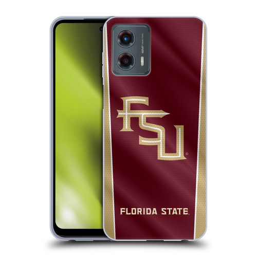 Florida State University FSU Florida State University Banner Soft Gel Case for Motorola Moto G (2023)