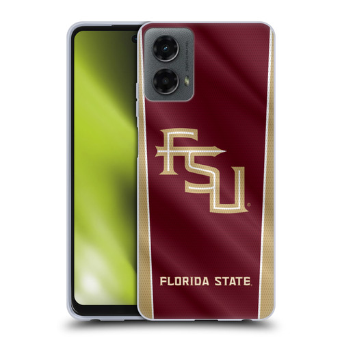 Florida State University FSU Florida State University Banner Soft Gel Case for Motorola Moto G (2024)
