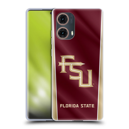 Florida State University FSU Florida State University Banner Soft Gel Case for Motorola Moto G85