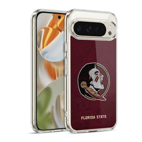 Florida State University FSU Florida State University Distressed Soft Gel Case for Google Pixel 9 / Pixel 9 Pro