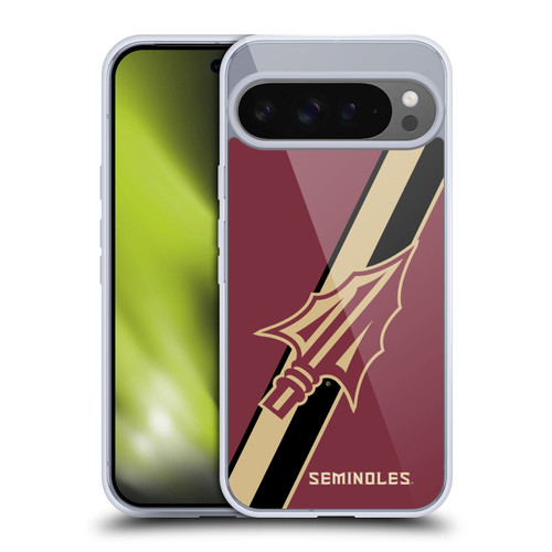 Florida State University FSU Florida State University Stripes Soft Gel Case for Google Pixel 9 Pro XL