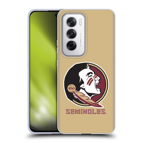 Florida State University FSU Florida State University Oversized Icon Soft Gel Case for OPPO Reno12 5G
