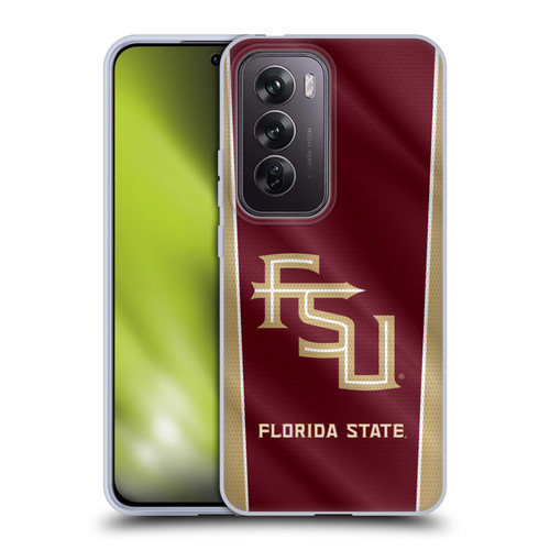 Florida State University FSU Florida State University Banner Soft Gel Case for OPPO Reno12 Pro 5G
