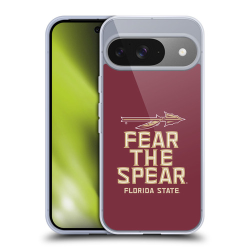 Florida State University FSU Florida State University Art Fear The Spear Soft Gel Case for Google Pixel 9 / Pixel 9 Pro