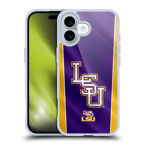 Louisiana State University LSU Louisiana State University LSU Banner Soft Gel Case for Apple iPhone 16 Louisiana State University LSU Louisiana State University LSU Banner Soft Gel Case for Apple iPhone 16