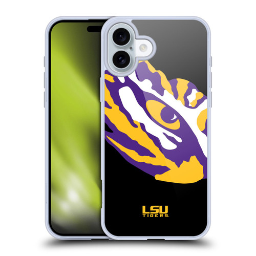 Louisiana State University LSU Louisiana State University LSU Oversized Icon Soft Gel Case for Apple iPhone 16 Plus Louisiana State University LSU Louisiana State University LSU Oversized Icon Soft Gel Case for Apple iPhone 16 Plus