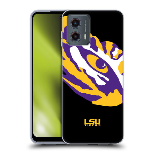 Louisiana State University LSU Louisiana State University Oversized Icon Soft Gel Case for Motorola Moto G (2023)