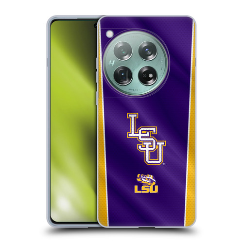 Louisiana State University LSU Louisiana State University Banner Soft Gel Case for OnePlus 12