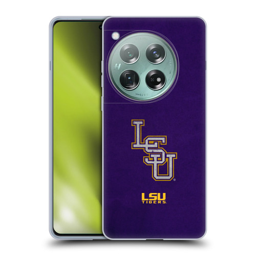 Louisiana State University LSU Louisiana State University Distressed Look Soft Gel Case for OnePlus 12