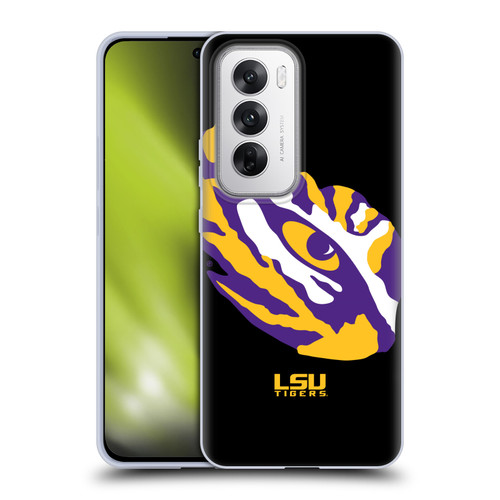 Louisiana State University LSU Louisiana State University Oversized Icon Soft Gel Case for OPPO Reno12 5G